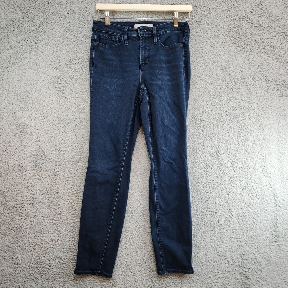 Athleta Jeans Women's 6 (Fits 28x28) Blue Cotton Stretch Classic Sculptek